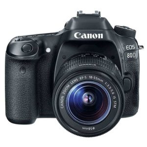 برسی دوربین دیجیتال عکاسی کانن Canon 80D 18-55 f/3.5-5.6 STM