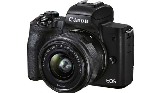 برسی دوربین بدون آینه کانن Canon EOS M50 Mark II kit 15-45mm