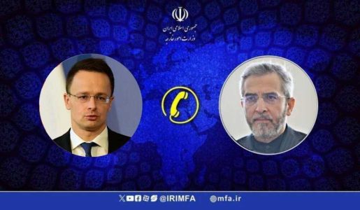 باقری: هدف اسرائیل عمدتا‍ً بیمارستان‌ها و خانه‌های مسکونی بوده است