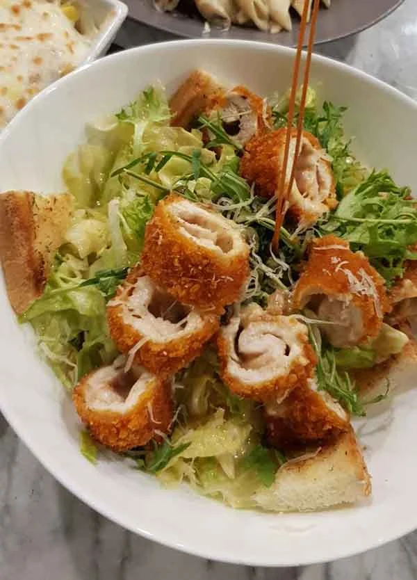 کرمان طرز تهیه سالاد سزار کرمان در خانه