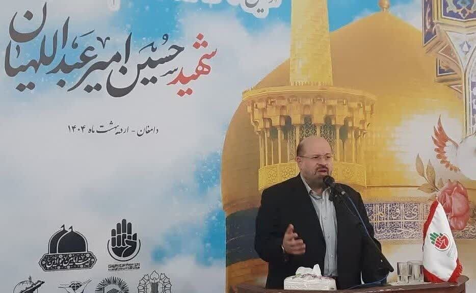 برگزاری مراسم گرامیداشت شهید امیر عبداللهیان در دامغان