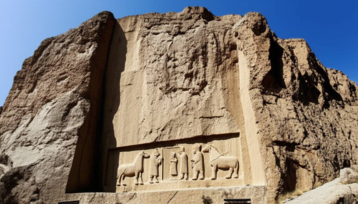 بیستون کرمانشاه | بزرگترین سنگ نبشته جهان و یونسکو