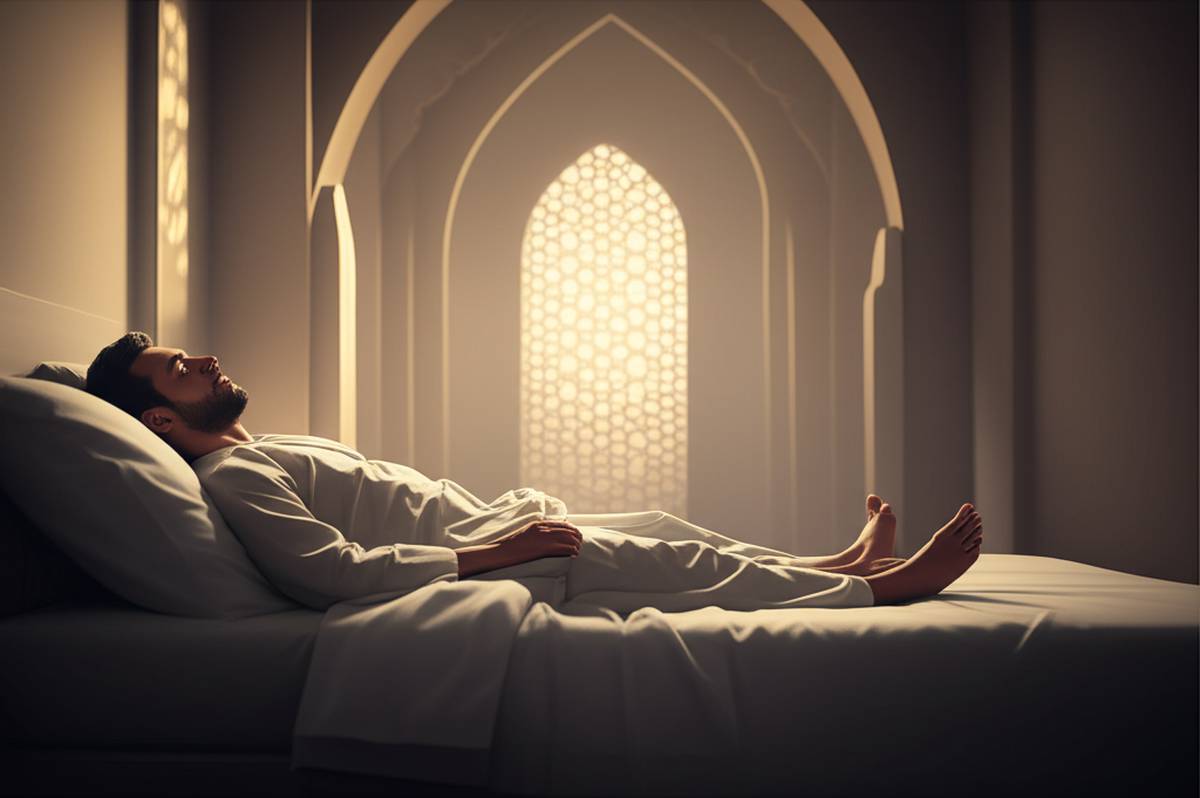 تنها خوابیدن مرد در اسلام: حکم شرعی آن چیست؟