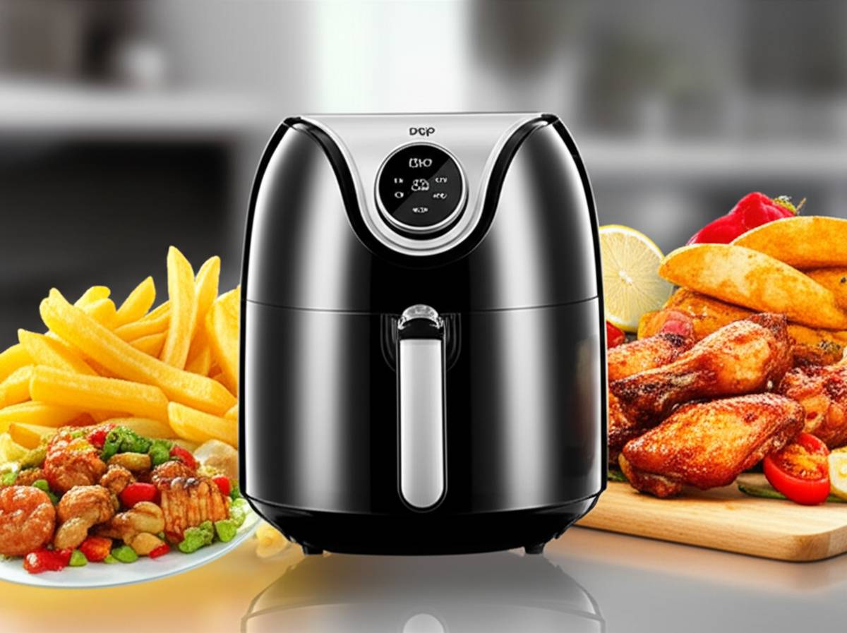 سرخ کن بدون روغن DSP KB2082 - نقد کامل + مزایا و معایب
