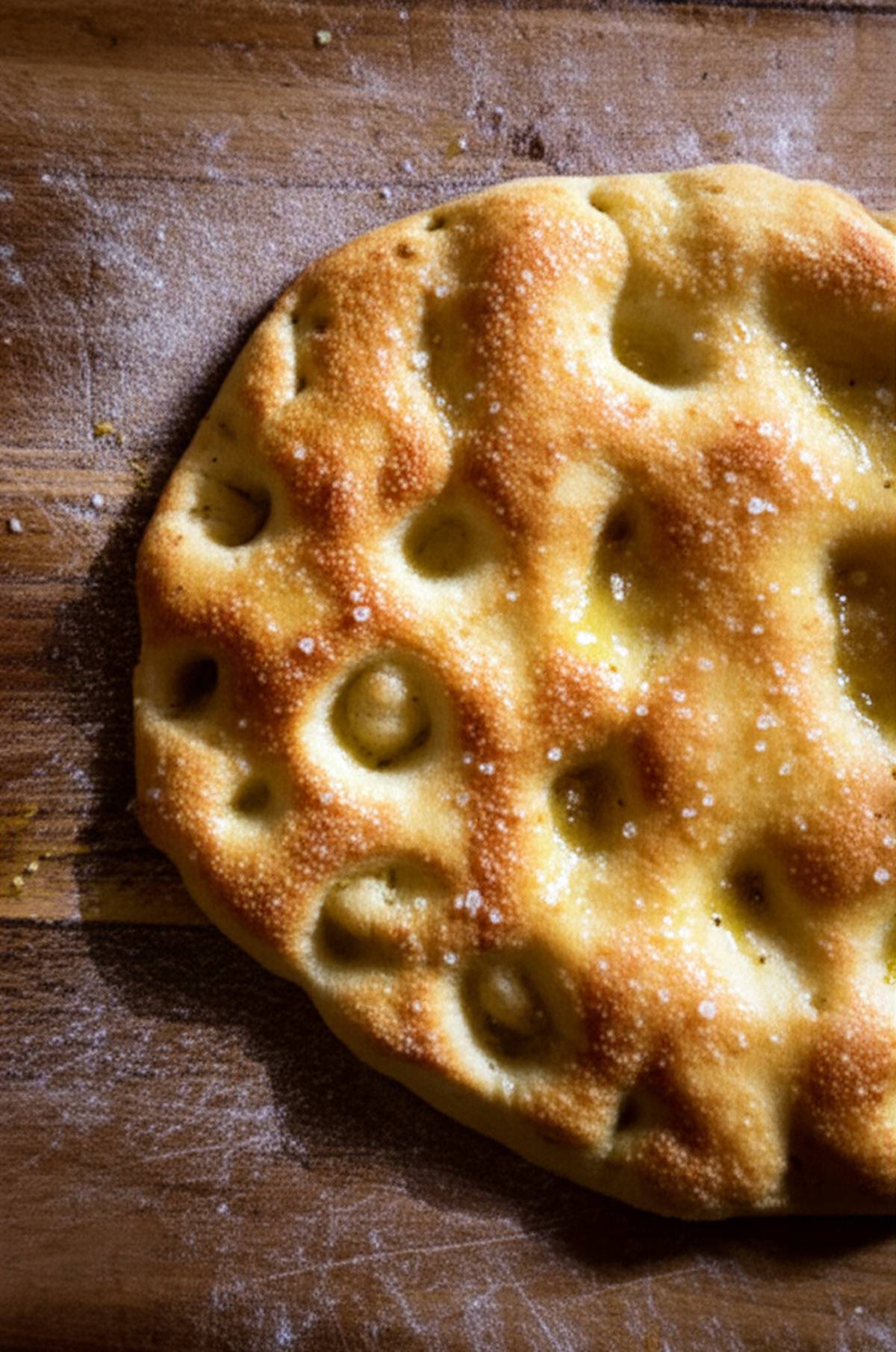 طرز تهیه نان شور Schiacciata (فُکاچای له شده ایتالیایی)