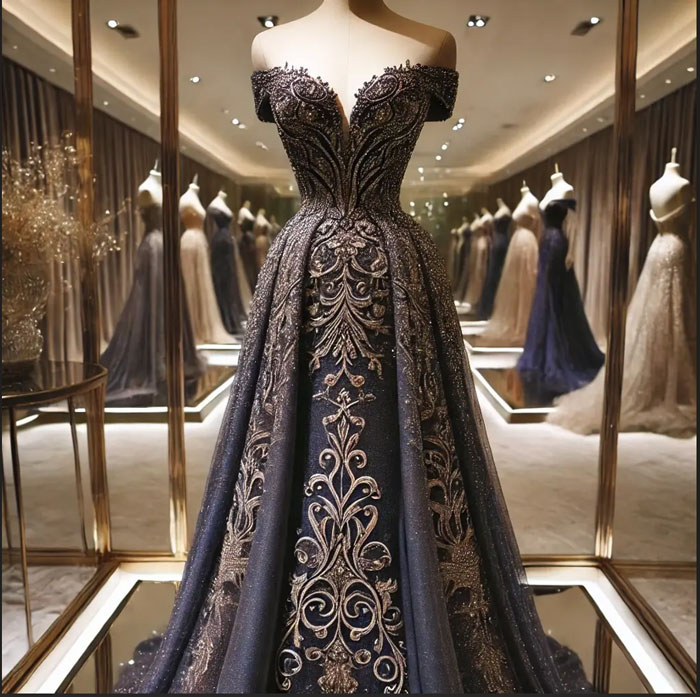 تفاوت لباس دکلته با سایر مدل های مجلسی