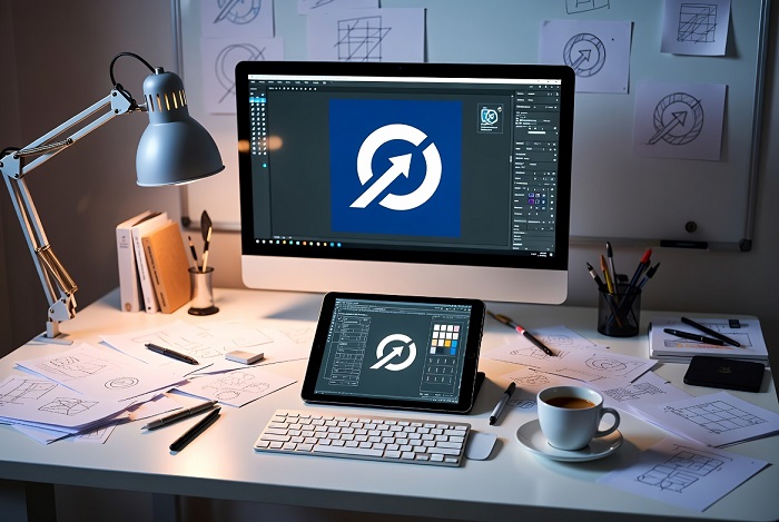 شبکه | دیجیتال روند طراحی یک لوگوی حرفه ای از ایده تا اجرا