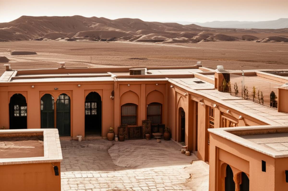 خانه صفا کاشان | اقامتگاه بومگردی اصیل کویری ایران