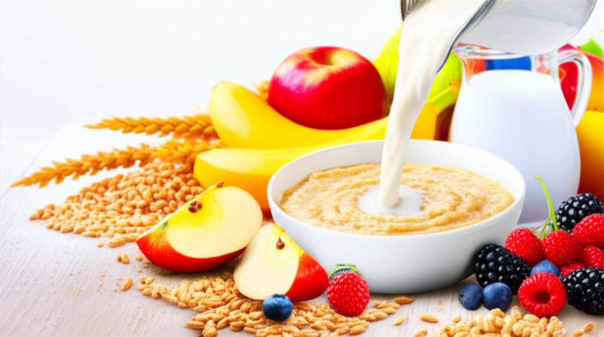 ویژگی های سرلاک چند غله چند میوه نستله (با شیر)