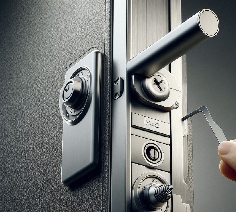 ایا درب ضد سرقت هم با کارت باز می شود؟