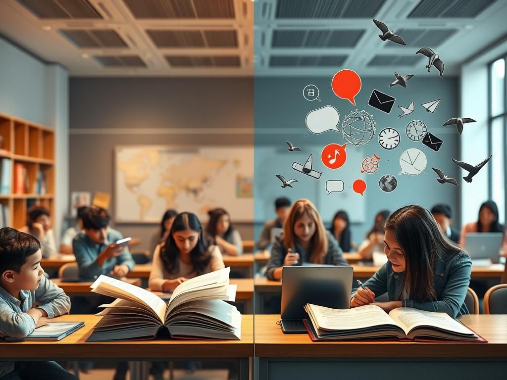 آزمون | آموزشگاه مزایا و معایب کلاس زبان