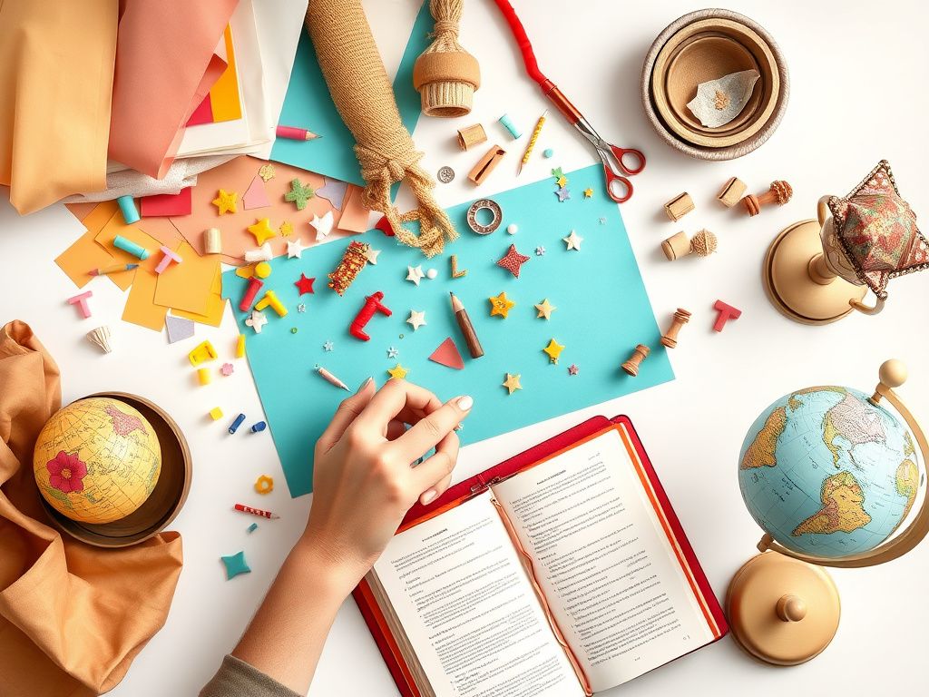 کاردستی برای زبان دهم | ۱۰ ایده پروژه خلاقانه و کاربردی