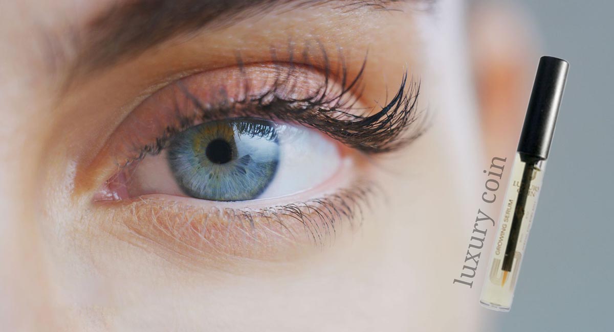 طریقه مصرف اصولی و گام به گام تقویت مژه لاکچری کوین