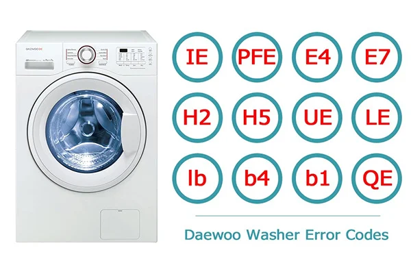 لباسشویی ارور E9 در لباسشویی دوو چیست؟ چگونه این خطا را برطرف کنیم؟